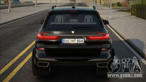 BMW X7 M60i 2023 German Plate for GTA San Andreas