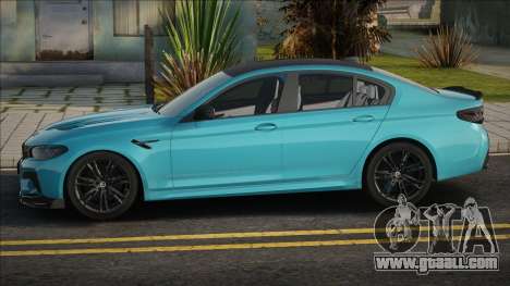BMW M5 F90 [Blue] for GTA San Andreas