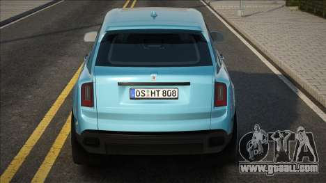 Rolls-Royce Cullinan German Plate for GTA San Andreas