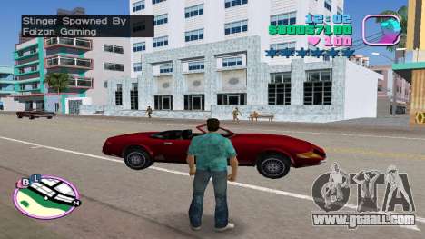 Spawn Stinger Car for GTA Vice City