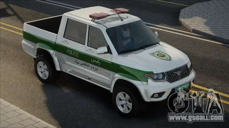 UAZ Patriot Pickup Police for GTA San Andreas