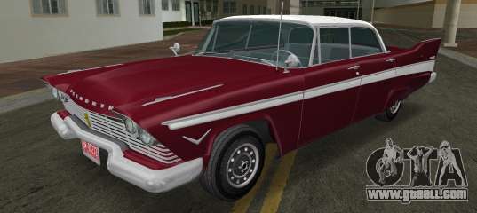 Plymouth Belvedere 1957 for GTA Vice City