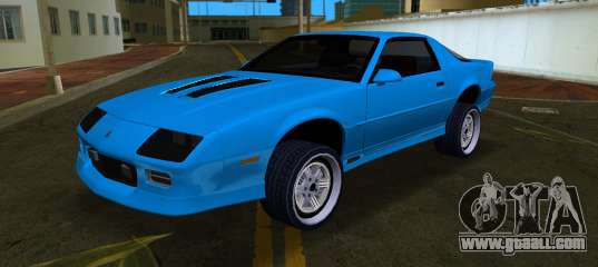Chevrolet Camaro Black for GTA Vice City