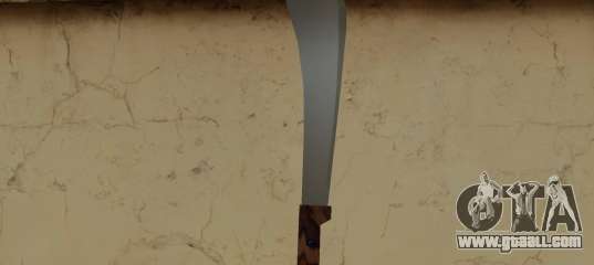 Proper Machete Retex for GTA Vice City