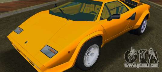 Lamborghini Countach 5000 for GTA Vice City