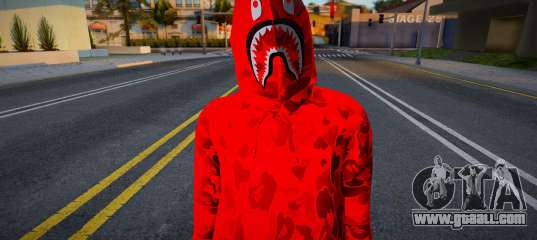 Bape Shark Boy 3 v1 for GTA San Andreas