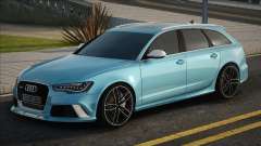 Audi RS6 Avant Quattro Blue for GTA San Andreas
