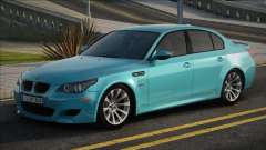 BMW M5 E60 Double Exhaust Blue for GTA San Andreas