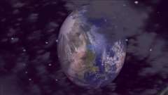 Earth Instead of Moon for GTA San Andreas