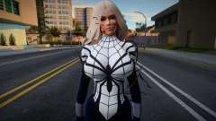Blonde in Spider-Man outfit for GTA San Andreas