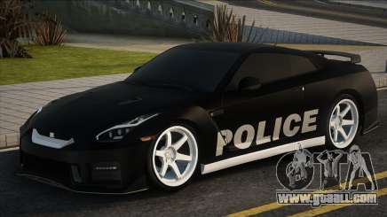 Nissan GTR R35 VTR - Police for GTA San Andreas
