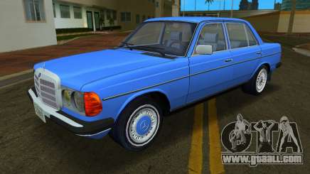 Mercedes-Benz 230 1976 Blue for GTA Vice City