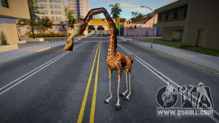 Melman de Madagascar de Game Cube for GTA San Andreas