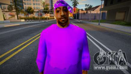 Grove ST (Ballas Outfit) v1 for GTA San Andreas
