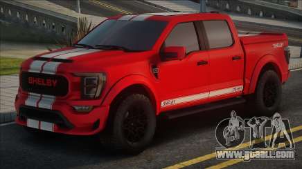 Ford F-150 Shelby 2023 Red for GTA San Andreas