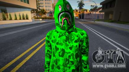 Bape Shark Boy 4 v1 for GTA San Andreas