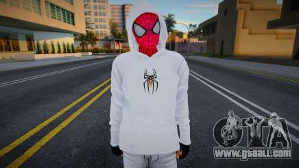 Skin Spiderman Gangster for GTA San Andreas