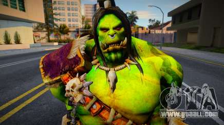 Grom Hellscream Warcraft 3 Reforged for GTA San Andreas