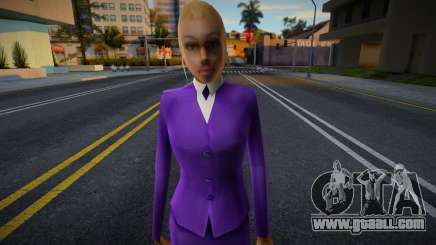 Stewardess from the Cutscene for GTA San Andreas