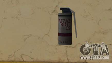 Proper Teargas Retex for GTA Vice City