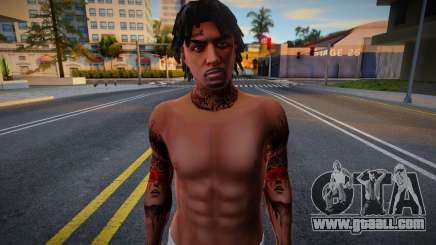 Skin Man beach v3 for GTA San Andreas