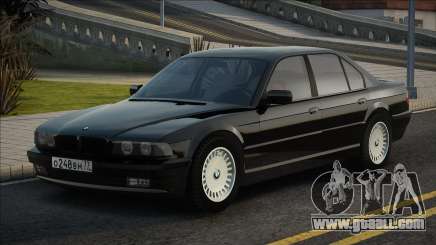 BMW 750i E38 [Black] for GTA San Andreas