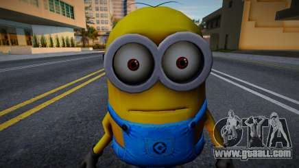 Minion dave (minions rush) skin V2 for GTA San Andreas