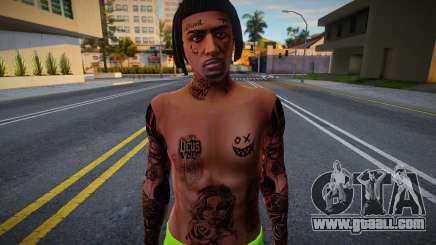 Skin Man beach v4 for GTA San Andreas