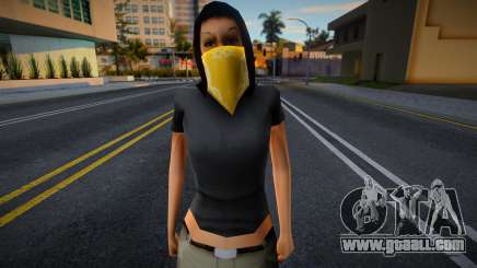 Vagos Girl 3 for GTA San Andreas