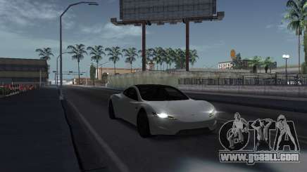 Tesla Roadster (YuceL) for GTA San Andreas