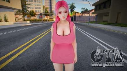 Honoka Dress HQ for GTA San Andreas