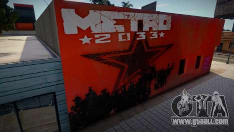 Metro Mural for GTA San Andreas