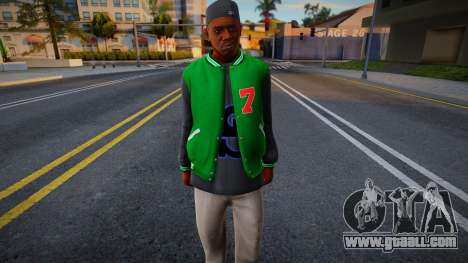 Fam9 with facial animation for GTA San Andreas
