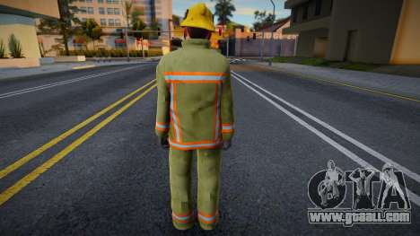 Lafd1 with facial animation for GTA San Andreas