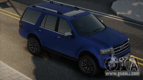Ford Expedition 2015 Platinum Blue for GTA San Andreas