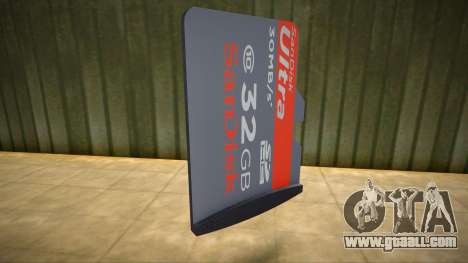 Sandisk Ultra 32 GB Savegame Icon for GTA San Andreas