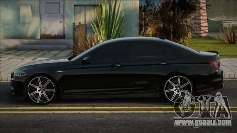 BMW M5 F10 Black for GTA San Andreas