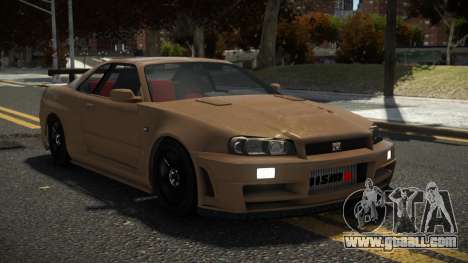 Nissan Skyline R34 MS Nismo for GTA 4