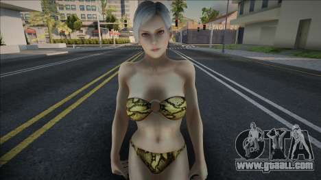 Dead Or Alive 5 - Christie (Player Swimwear) v6 for GTA San Andreas
