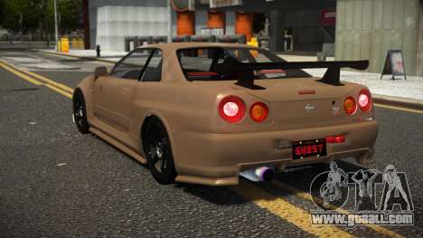 Nissan Skyline R34 MS Nismo for GTA 4