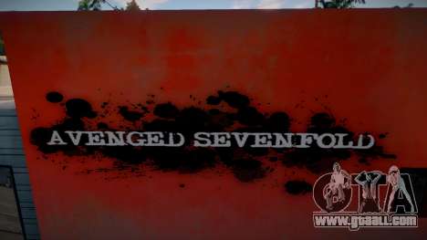 Avenged Sevenfold Wall V.2 for GTA San Andreas