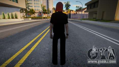 Red-haired girl for GTA San Andreas
