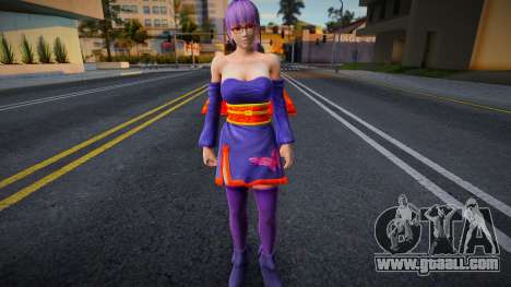 Dead Or Alive 5 - Ayane (Costume 3) v5 for GTA San Andreas