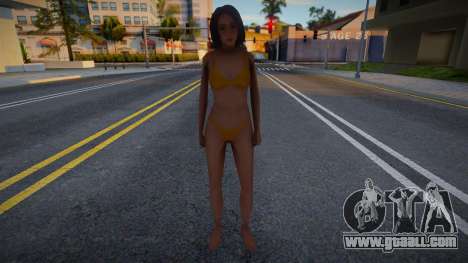 Girl Skin swimsuit for GTA San Andreas