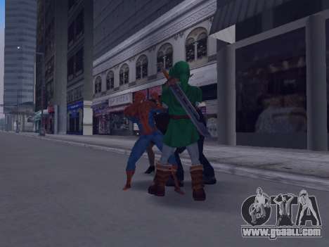 Marvel vs Capcom 1 or 2: Spider-Man for GTA San Andreas