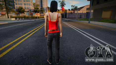 Katie Zhan HD with facial animation for GTA San Andreas