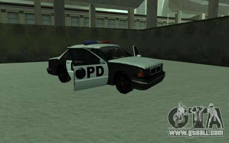 Winter Police LS Retexture for GTA San Andreas