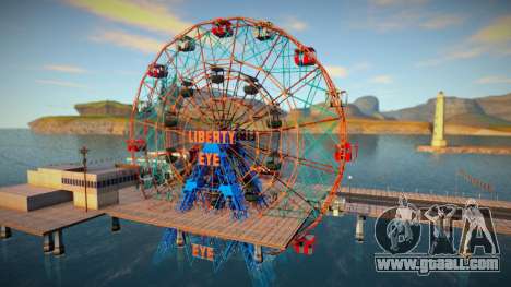Ferris Wheel from GTA IV to GTA SA for GTA San Andreas