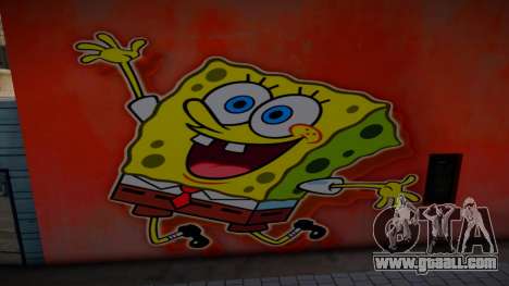 Spongebob Wall 1 for GTA San Andreas