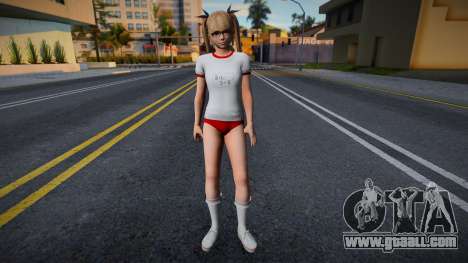 Dead Or Alive 5U - Marie Rose GYM Glases Remake for GTA San Andreas